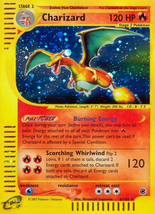 Charizard — изображение карты