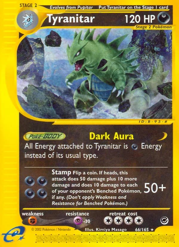 Tyranitar — изображение карты