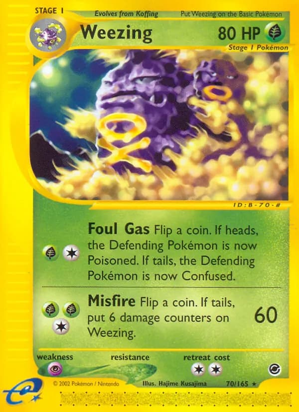 Weezing — изображение карты