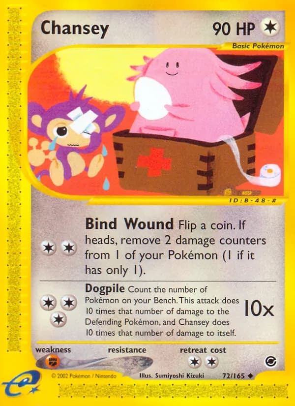 Chansey — изображение карты