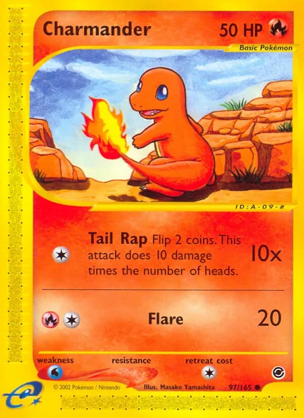Charmander — изображение карты