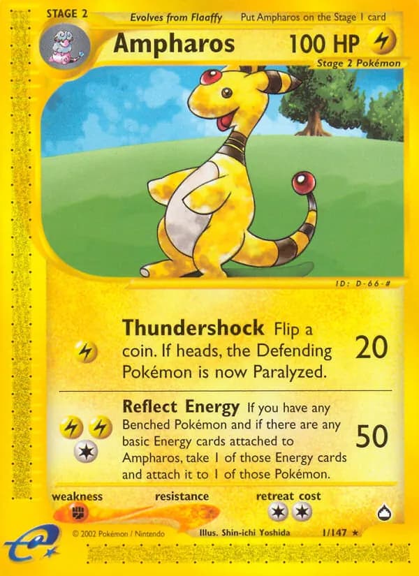 Ampharos — изображение карты