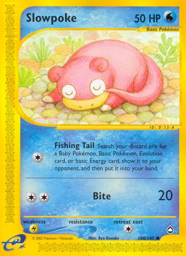 Slowpoke — изображение карты