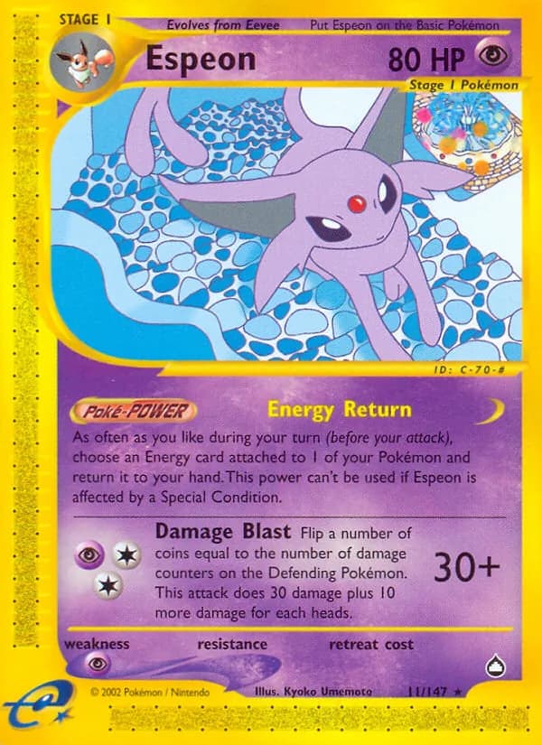 Espeon — изображение карты