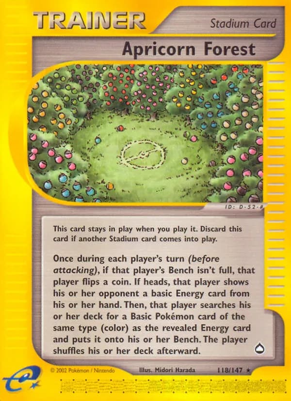 Apricorn Forest — изображение карты