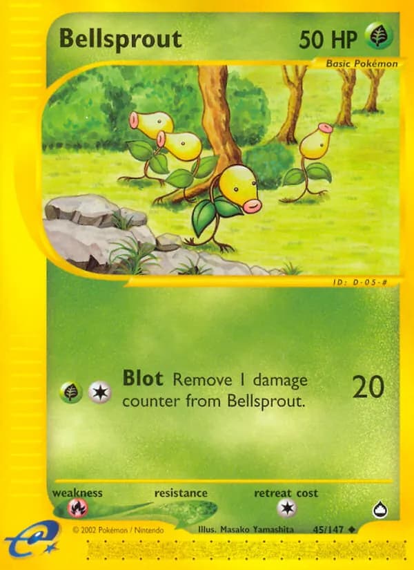 Bellsprout — изображение карты