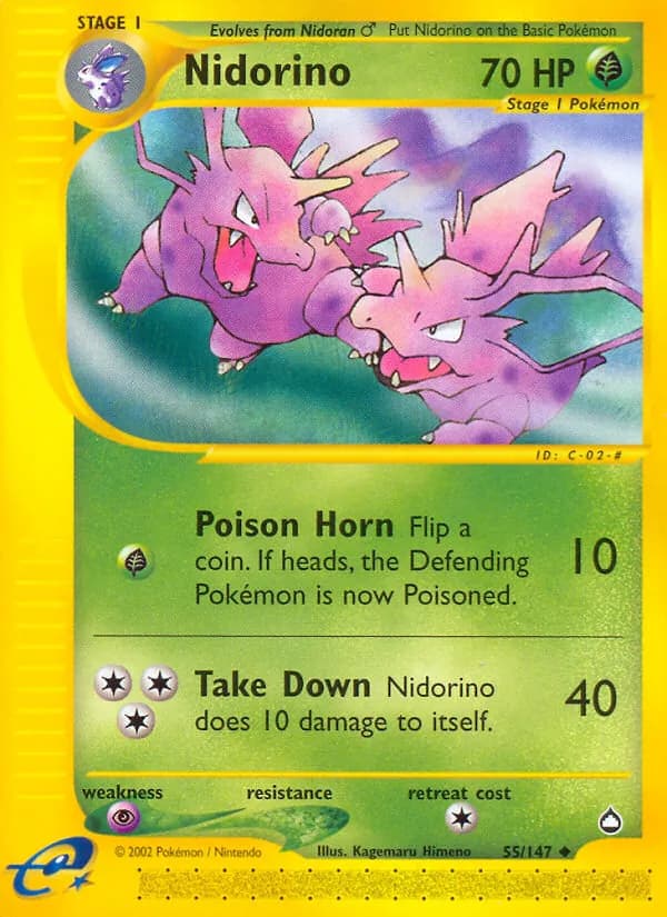 Nidorino — изображение карты