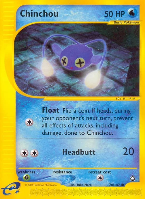 Chinchou — изображение карты
