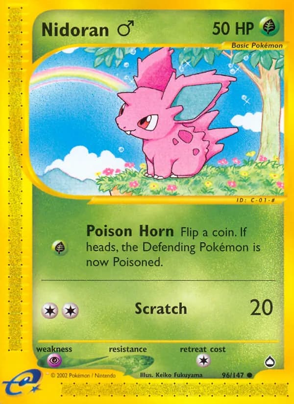 Nidoran ♂ — изображение карты