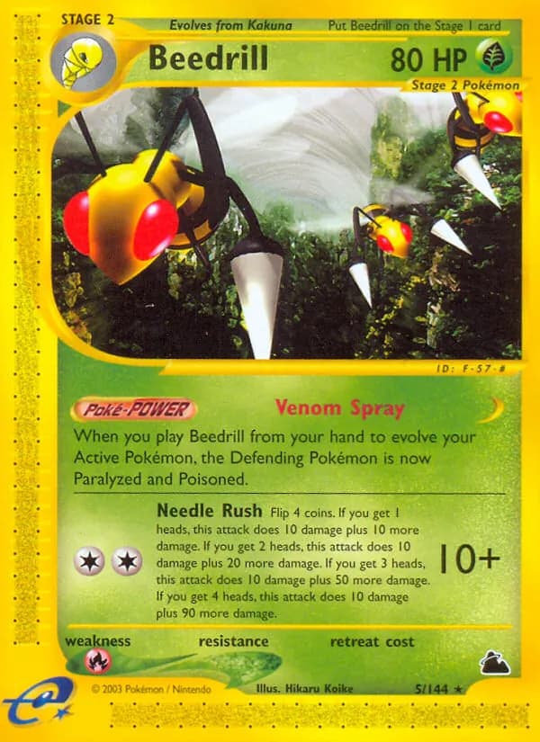 Beedrill — изображение карты