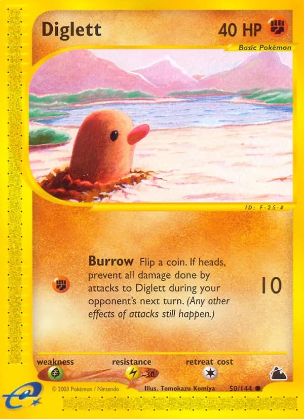 Diglett — изображение карты
