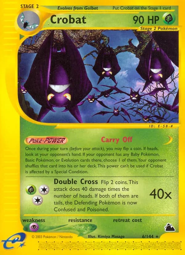 Crobat — изображение карты