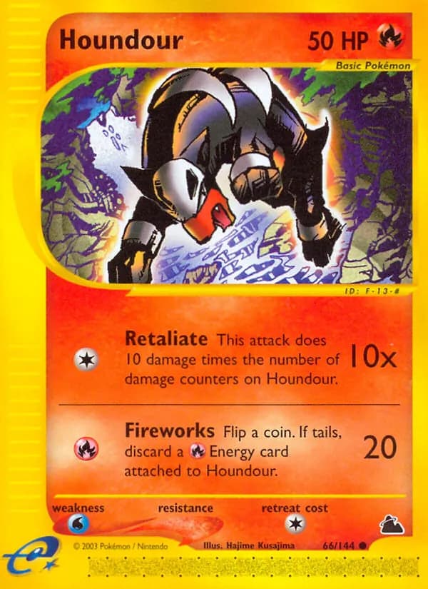 Houndour — изображение карты