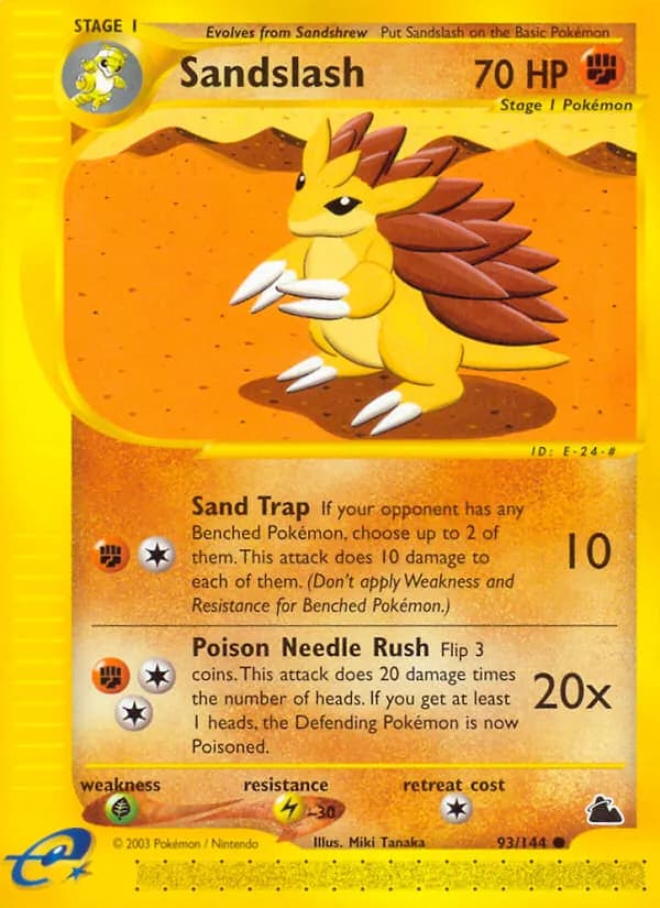 Sandslash — изображение карты