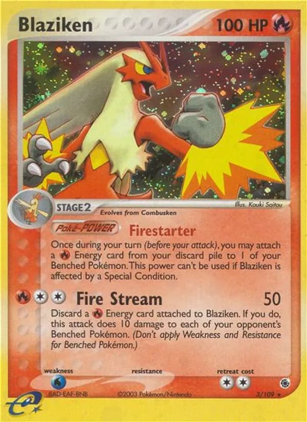 Blaziken — изображение карты