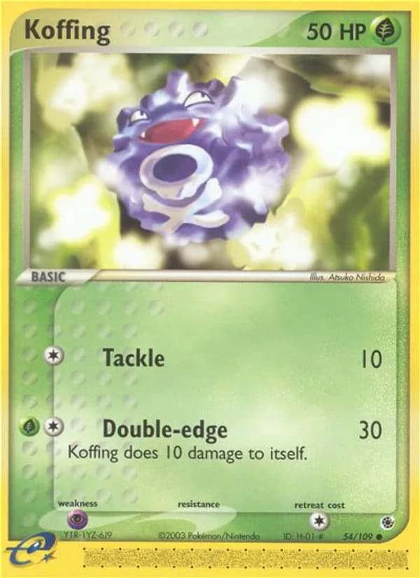 Koffing — изображение карты