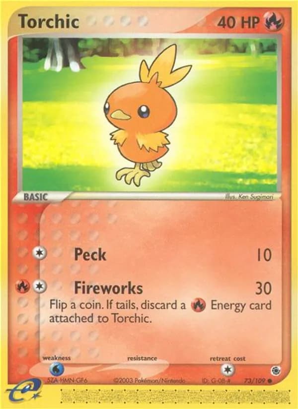 Torchic — изображение карты