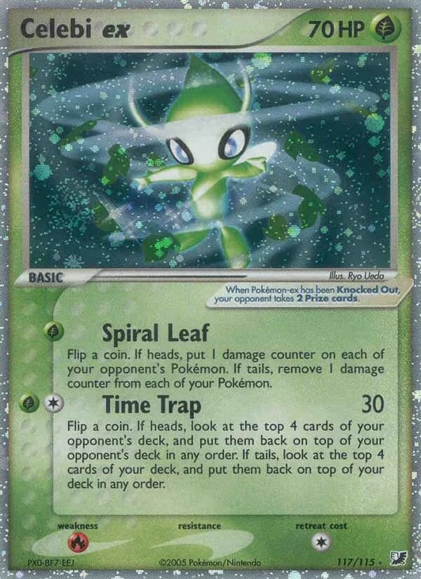 Celebi ex — изображение карты