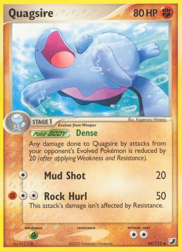 Quagsire — изображение карты