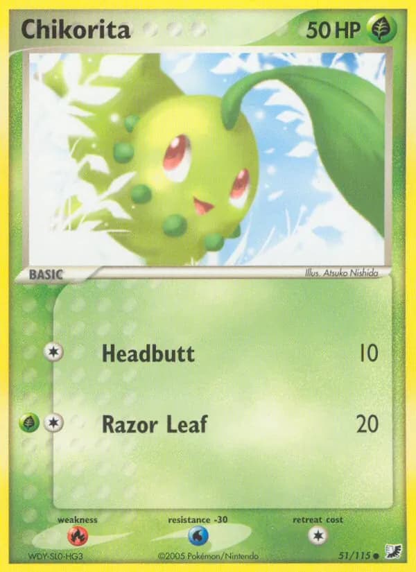 Chikorita — изображение карты