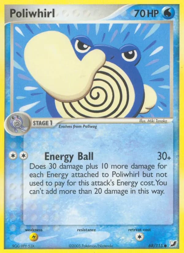 Poliwhirl — изображение карты
