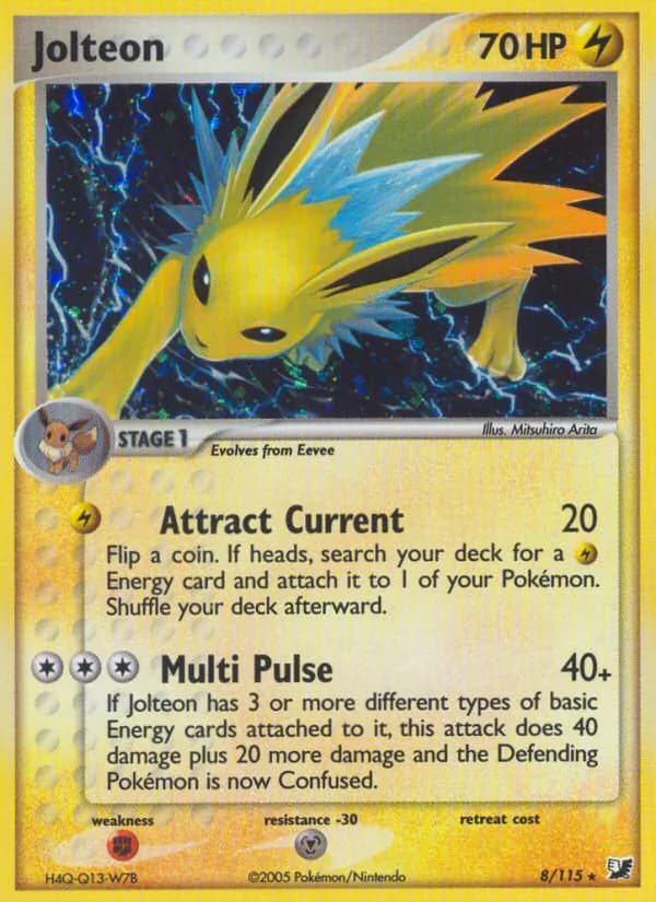 Jolteon — изображение карты