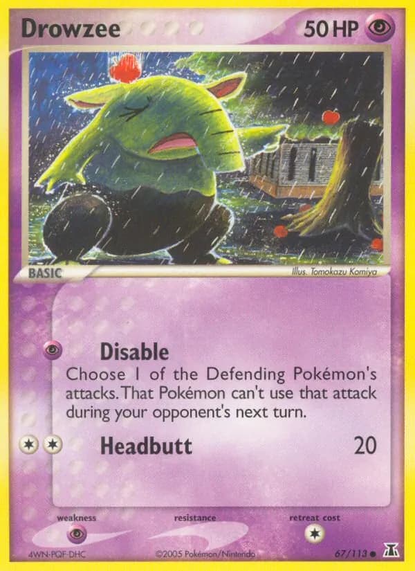Drowzee — изображение карты