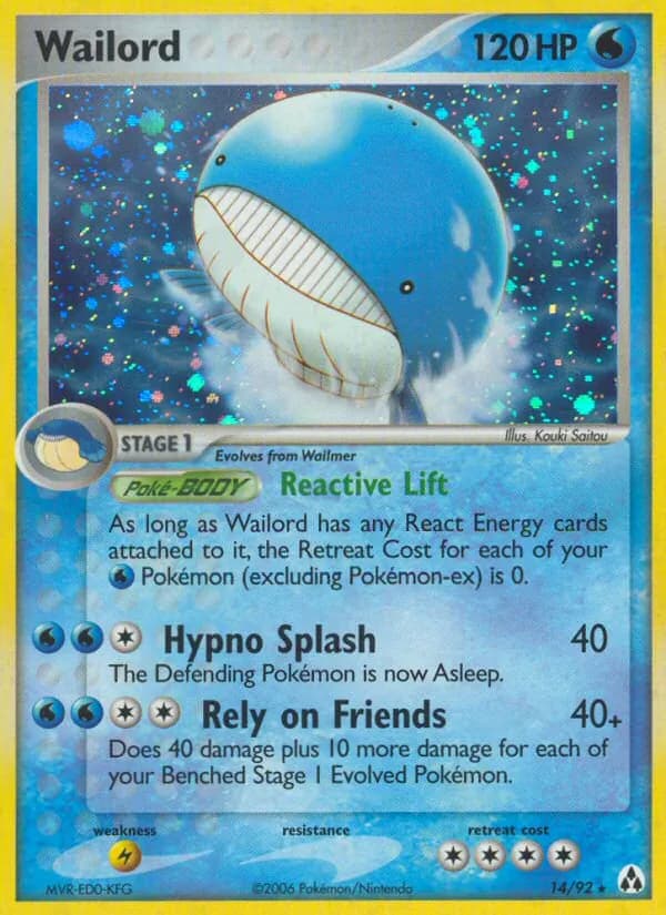 Wailord — изображение карты
