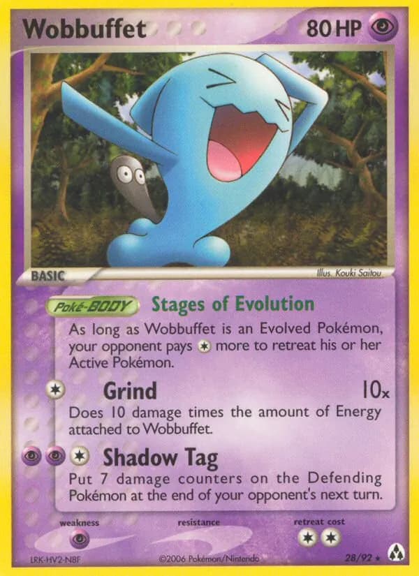 Wobbuffet — изображение карты