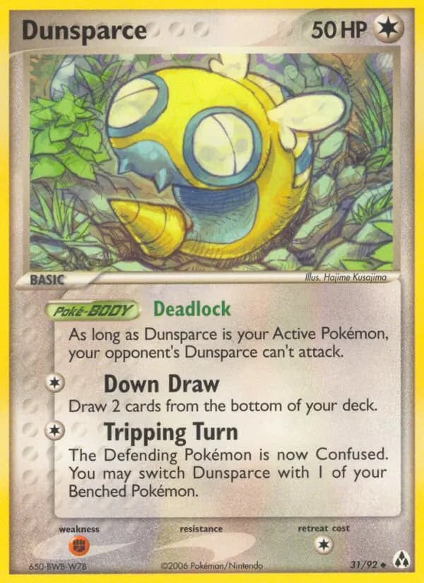 Dunsparce — изображение карты