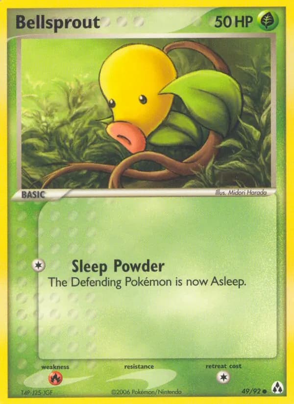 Bellsprout — изображение карты