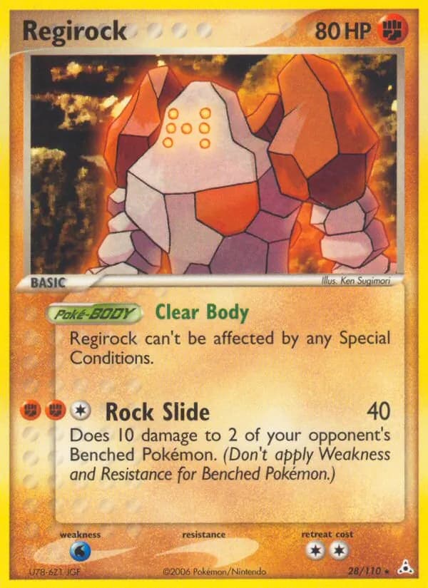 Regirock — изображение карты