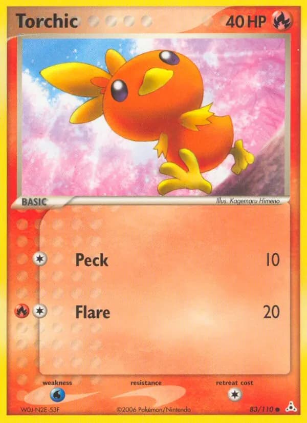 Torchic — изображение карты
