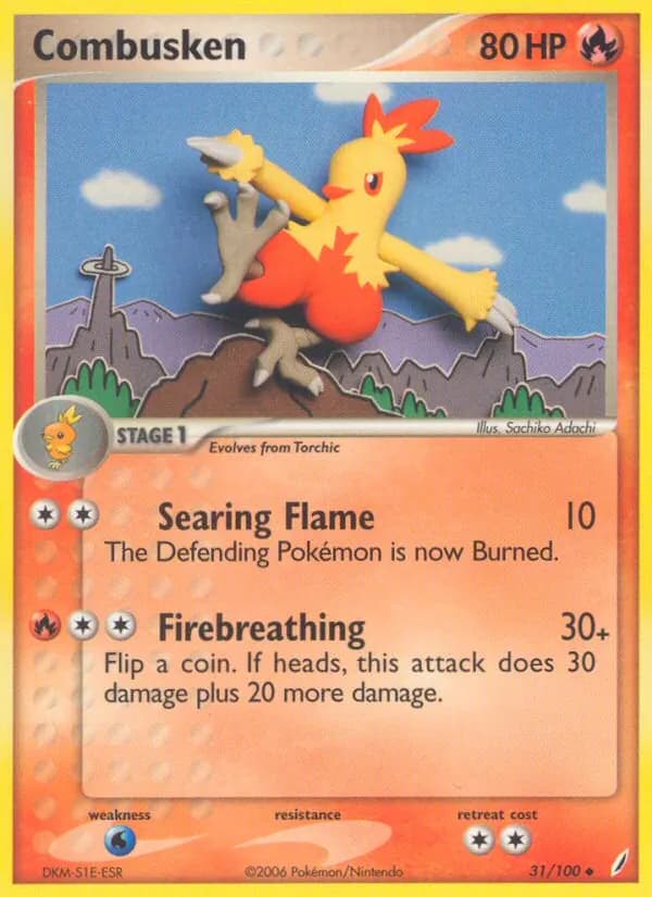 Combusken — изображение карты
