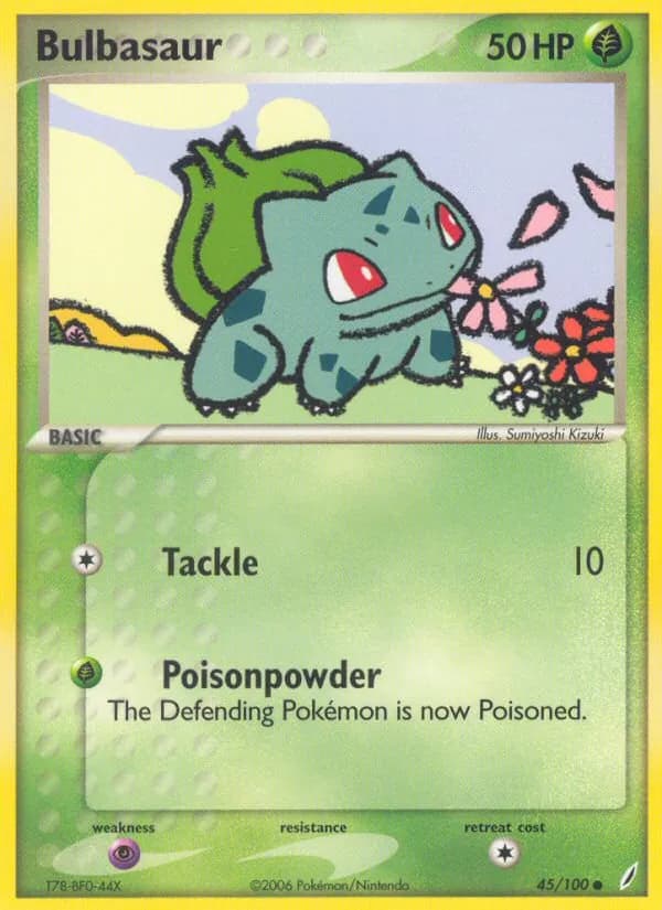 Bulbasaur — изображение карты