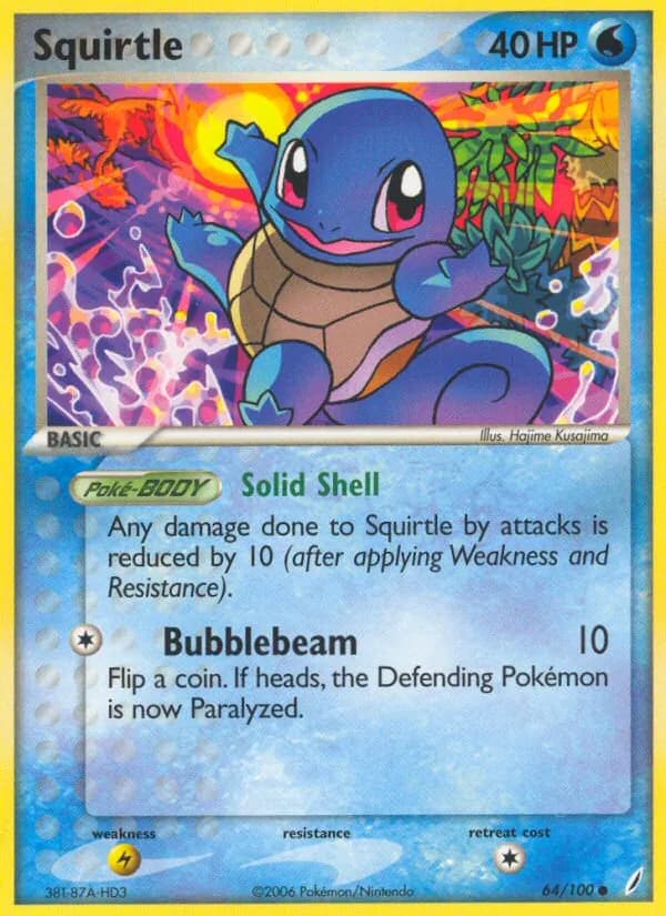 Squirtle — изображение карты