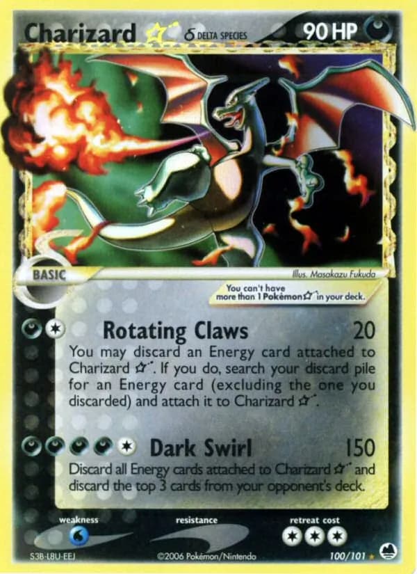 Charizard ☆ δ — изображение карты
