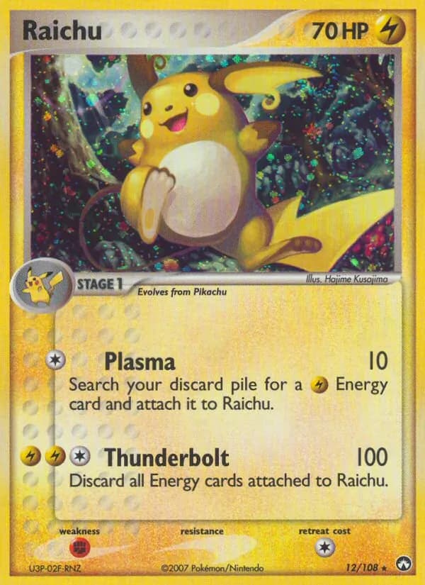 Raichu — изображение карты