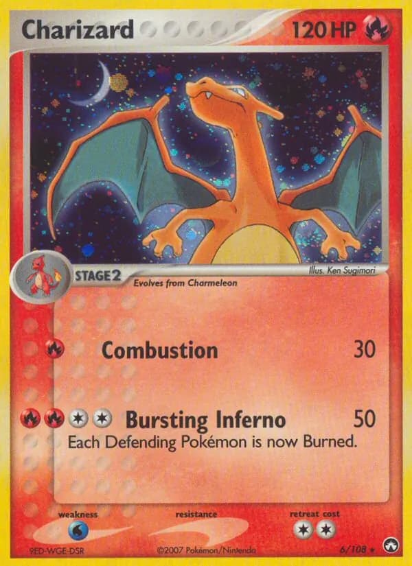 Charizard — изображение карты