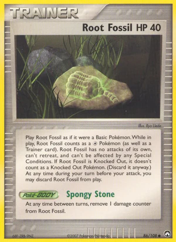 Root Fossil — изображение карты