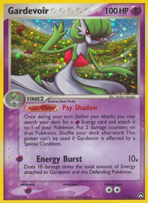 Gardevoir — изображение карты