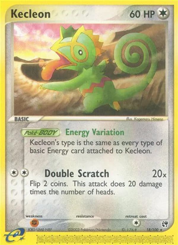 Kecleon — изображение карты