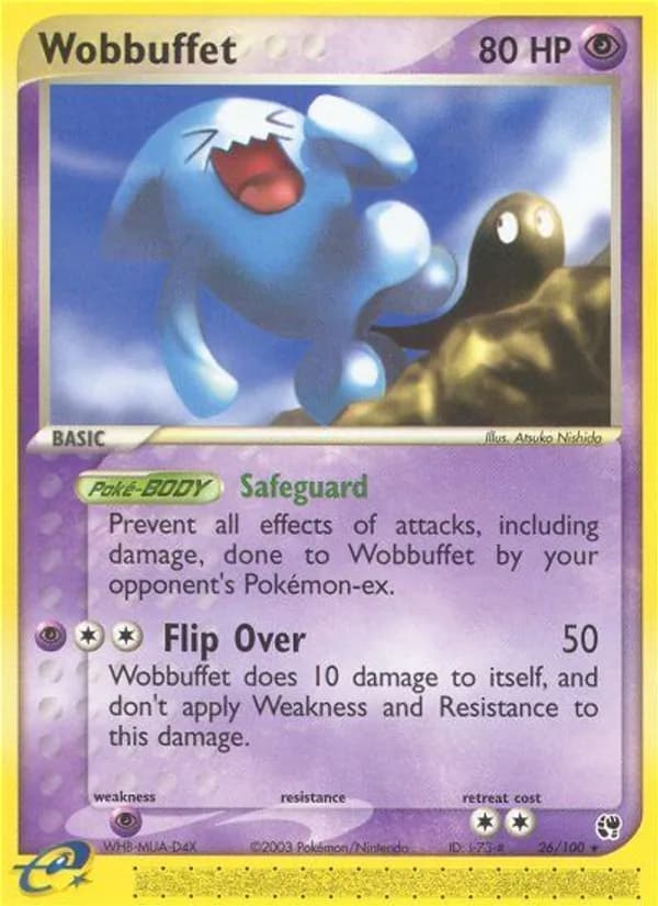 Wobbuffet — изображение карты