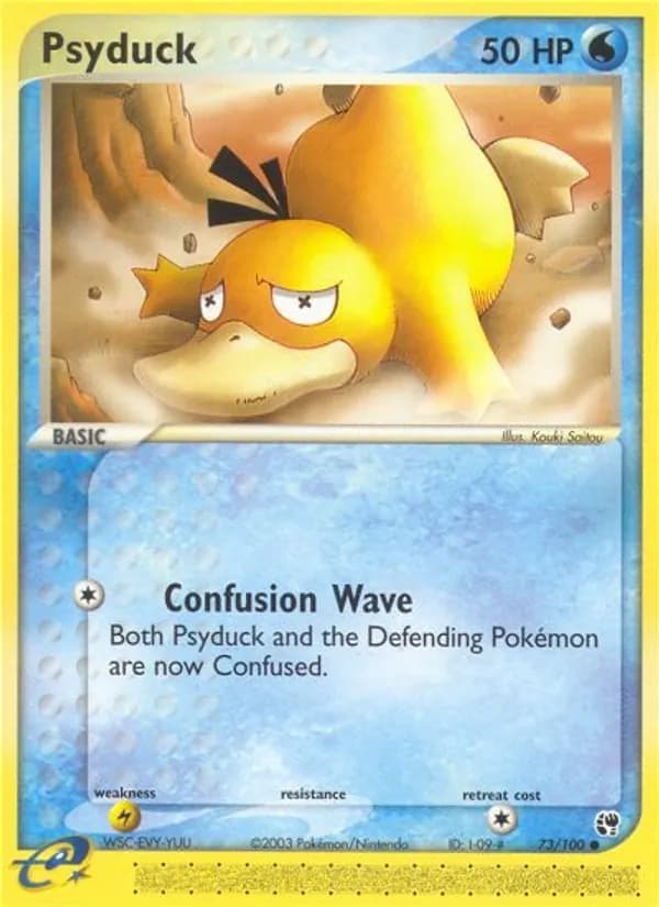 Psyduck — изображение карты