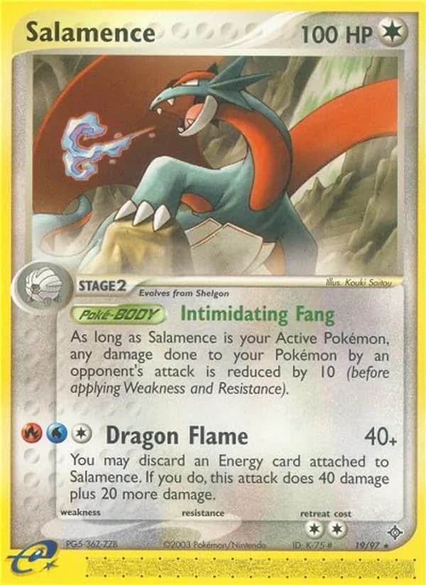 Salamence — изображение карты