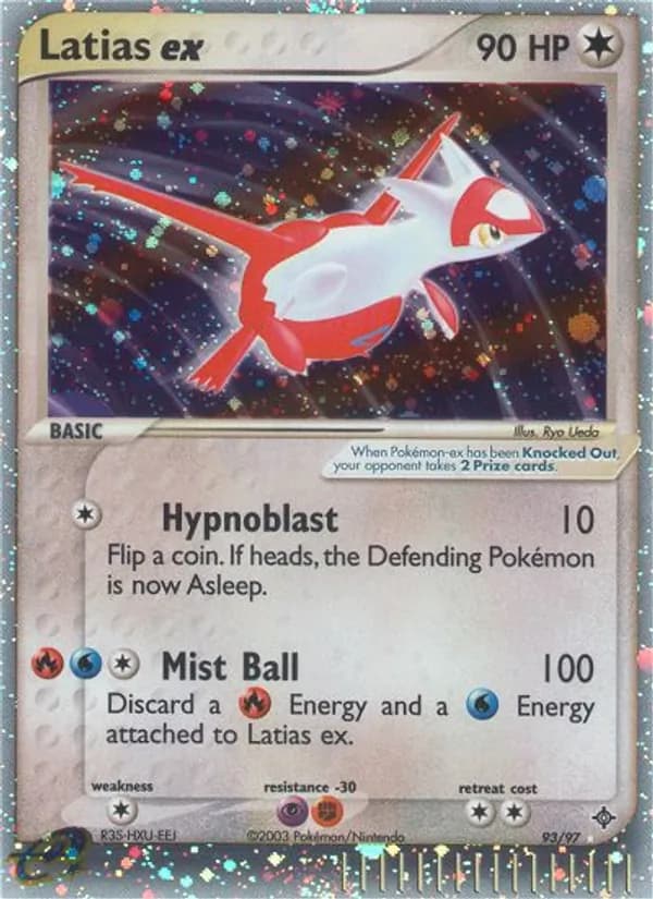 Latias ex — изображение карты
