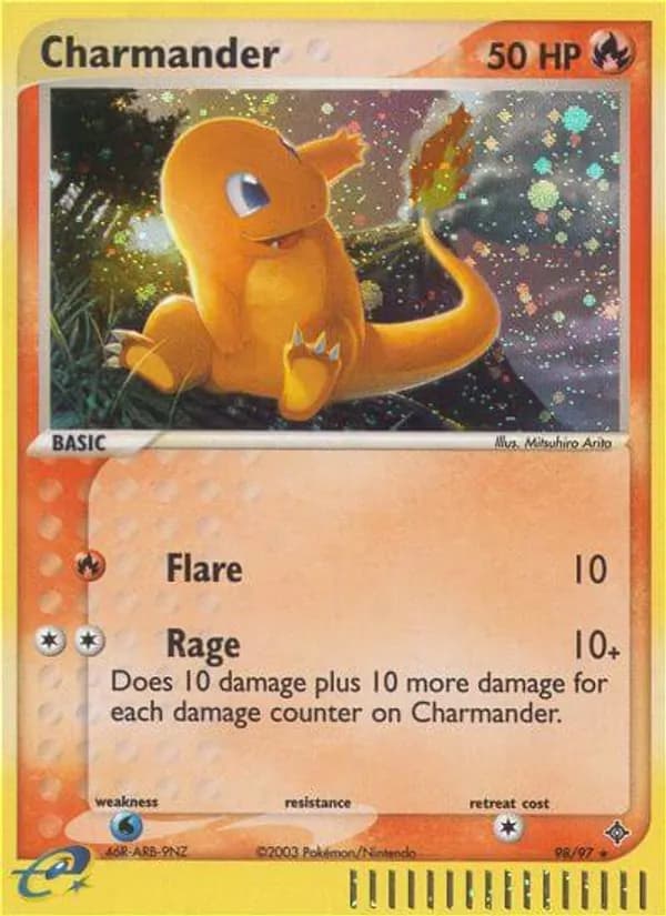Charmander — изображение карты
