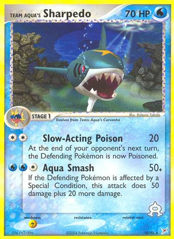 Team Aqua's Sharpedo — изображение карты