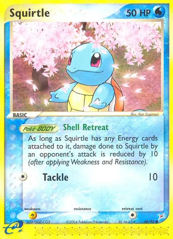 Squirtle — изображение карты