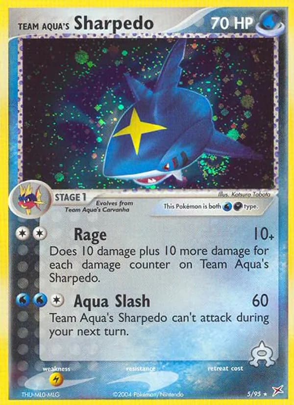Team Aqua's Sharpedo — изображение карты